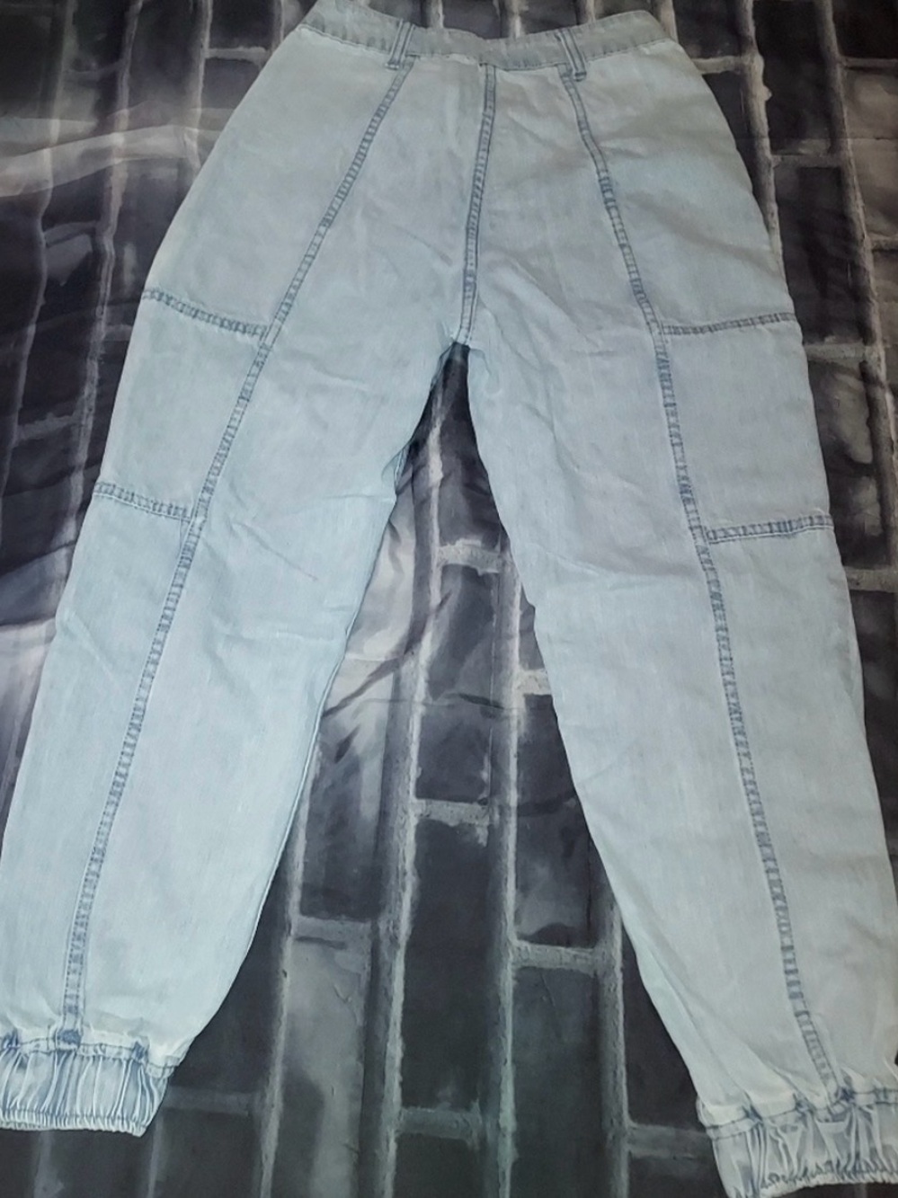 Hot Topic Cargo Jogger Jeans Size 1